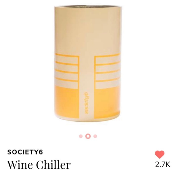 SOCIETY6 Wine Chiller - New (Never used) - Picture 2 of 4